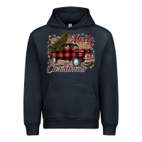 Navy Merry Christmas Truck Urban Hoodie - Bettercallsaul