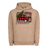 Pigment Burro Merry Christmas Truck Urban Hoodie - Bettercallsaul