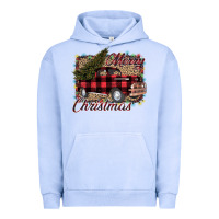 Pigment Grape Ice Merry Christmas Truck Urban Hoodie - Bettercallsaul