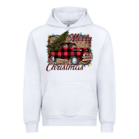 White Merry Christmas Truck Urban Hoodie - Bettercallsaul