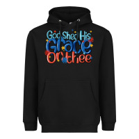 Black god shed his grace on the thee Heavyweight Hoodie - MaliasSmallBusiness