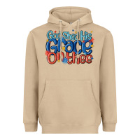 Mushroom god shed his grace on the thee Heavyweight Hoodie - MaliasSmallBusiness