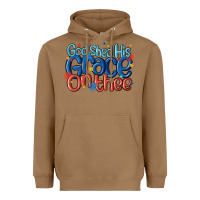 Toasted Coconut god shed his grace on the thee Heavyweight Hoodie - MaliasSmallBusiness