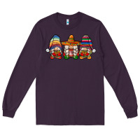 Plum mexican gnomes Long Sleeve Tee - JahusDesignShop