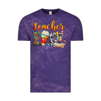 Cloud Purple teacher fuel Vintage Tee - Zillion Design Studio