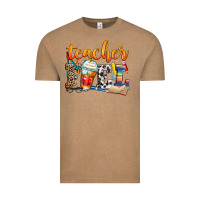 Vintage Coffee teacher fuel Vintage Tee - Zillion Design Studio
