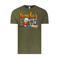 Vintage Olive teacher fuel Vintage Tee - Zillion Design Studio