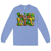 Colony Blue st patricks lets get lit Long Sleeve Tee - AdoDesignShop