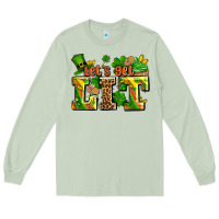 Matcha st patricks lets get lit Long Sleeve Tee - AdoDesignShop