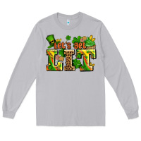 Moon Dust st patricks lets get lit Long Sleeve Tee - AdoDesignShop