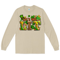 Mushroom st patricks lets get lit Long Sleeve Tee - AdoDesignShop