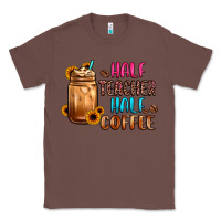Chestnut half teacher half coffee Classic Tee - JahusDesignShop
