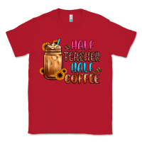 Red half teacher half coffee Classic Tee - JahusDesignShop