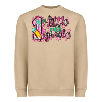 Little Miss 1st Grade Heavyweight Sweatshirt | Teevron