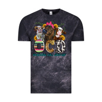 Cloud Black ocd obsessive cow disorder Vintage Tee - Zillion Design Studio