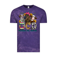 Cloud Purple ocd obsessive cow disorder Vintage Tee - Zillion Design Studio