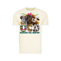 Ocd Obsessive Cow Disorder Vintage Tee | Teevron