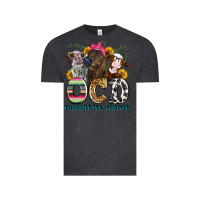 Vintage Black ocd obsessive cow disorder Vintage Tee - Zillion Design Studio