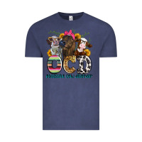 Vintage Denim ocd obsessive cow disorder Vintage Tee - Zillion Design Studio