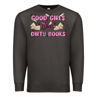 Smoke good girls read dirty books Premium Sweatshirt - MaliasSmallBusiness
