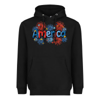 Black America Heavyweight Hoodie - MaliasSmallBusiness