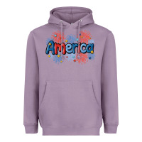 Lavender America Heavyweight Hoodie - MaliasSmallBusiness