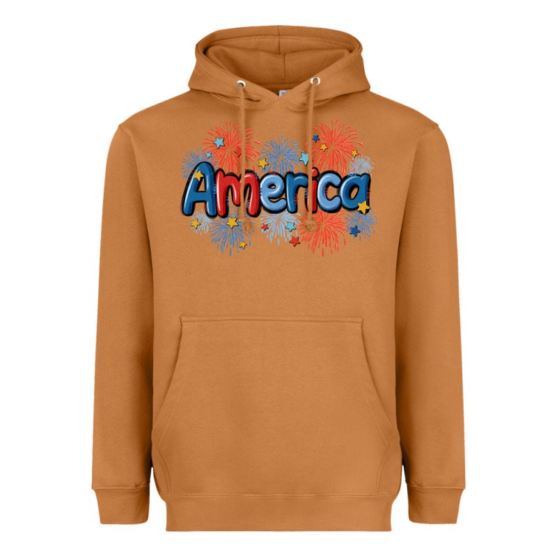 America Heavyweight Hoodie by MaliasSmallBusiness | Teevron