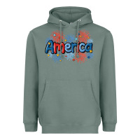 Sage America Heavyweight Hoodie - MaliasSmallBusiness