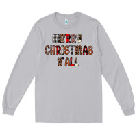 Moon Dust merry christmas y all Long Sleeve Tee - JahusDesignShop