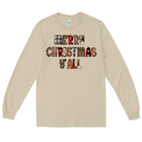 Mushroom merry christmas y all Long Sleeve Tee - JahusDesignShop