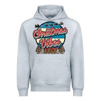 Heather Grey Christmas Vibes Urban Hoodie - Bettercallsaul