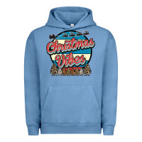 Pigment Pebble Blue Christmas Vibes Urban Hoodie - Bettercallsaul