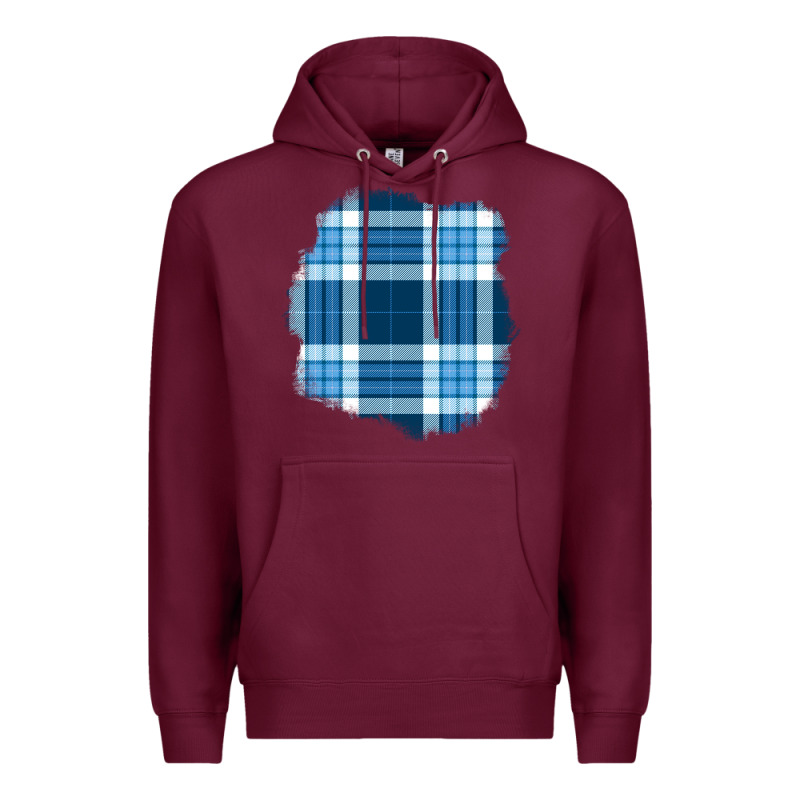 Winter Tartan Patch Premium Hoodie by BundleAndBundleShop | Teevron