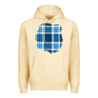 Pina Colada Winter Tartan Patch Premium Hoodie - BundleAndBundleShop