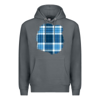 Rock Winter Tartan Patch Premium Hoodie - BundleAndBundleShop