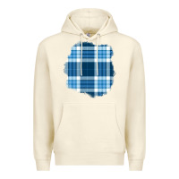 Sandshell Winter Tartan Patch Premium Hoodie - BundleAndBundleShop