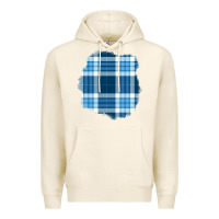 Tofu Winter Tartan Patch Premium Hoodie - BundleAndBundleShop