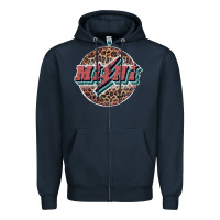 Navy mini Zipper Hoodie - JahusDesignShop