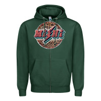 Sports Green mini Zipper Hoodie - JahusDesignShop