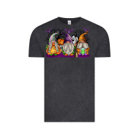 Vintage Black Halloween Gnomes Vintage Tee - texasbilliewilder