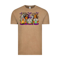 Vintage Coffee Halloween Gnomes Vintage Tee - texasbilliewilder
