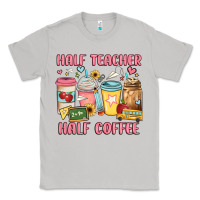 Moon Dust half teacher half coffee Classic Tee - JahusDesignShop