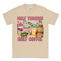 Mushroom half teacher half coffee Classic Tee - JahusDesignShop