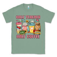 Sage half teacher half coffee Classic Tee - JahusDesignShop