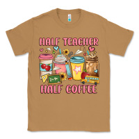 Toasted Coconut half teacher half coffee Classic Tee - JahusDesignShop