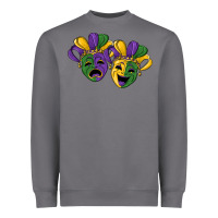 Storm mardi gras mask Heavyweight Sweatshirt - RanaPortraitStore