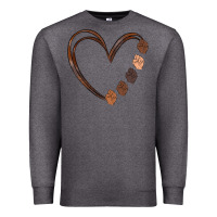 Charcoal Heather black history melanin Premium Sweatshirt - MaliasSmallBusiness