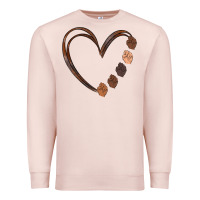 Pale Pink black history melanin Premium Sweatshirt - MaliasSmallBusiness