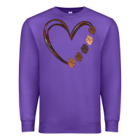 Purple black history melanin Premium Sweatshirt - MaliasSmallBusiness