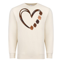 Sandshell black history melanin Premium Sweatshirt - MaliasSmallBusiness